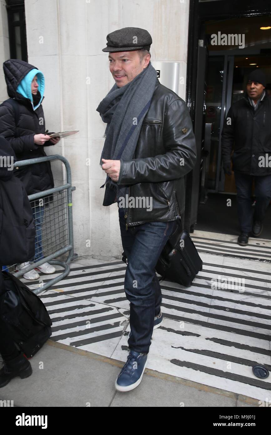 Pete Tong seen leaving Wogan House after Radio 2 Featuring Pete Tong