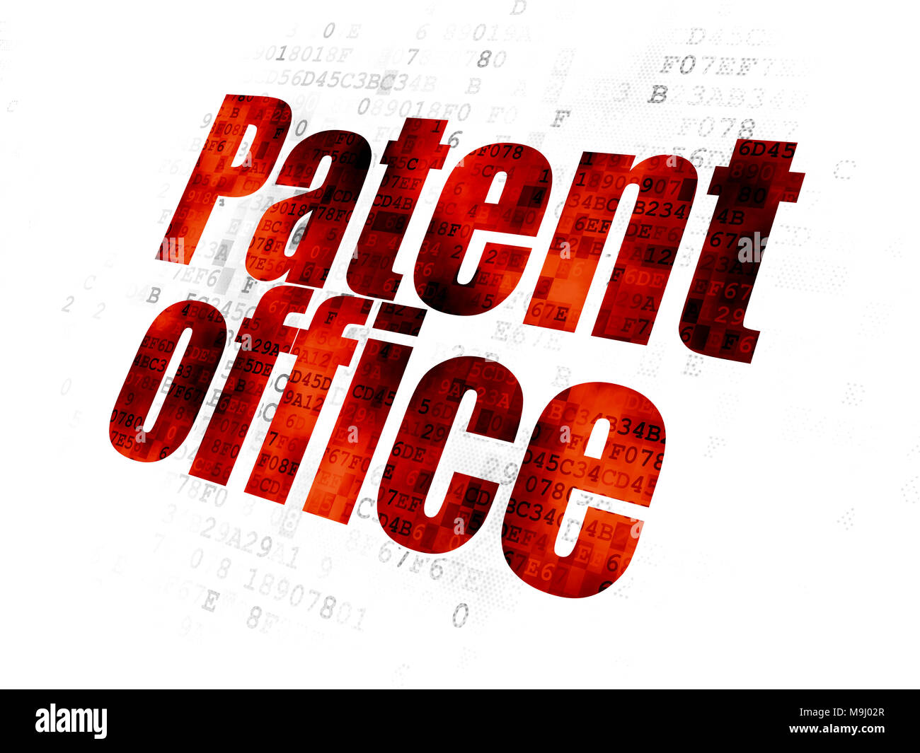 Law concept Patent Office on Digital background Stock Photo Alamy