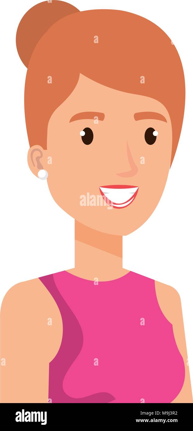 beautiful woman avatar character Stock Vector Image & Art - Alamy