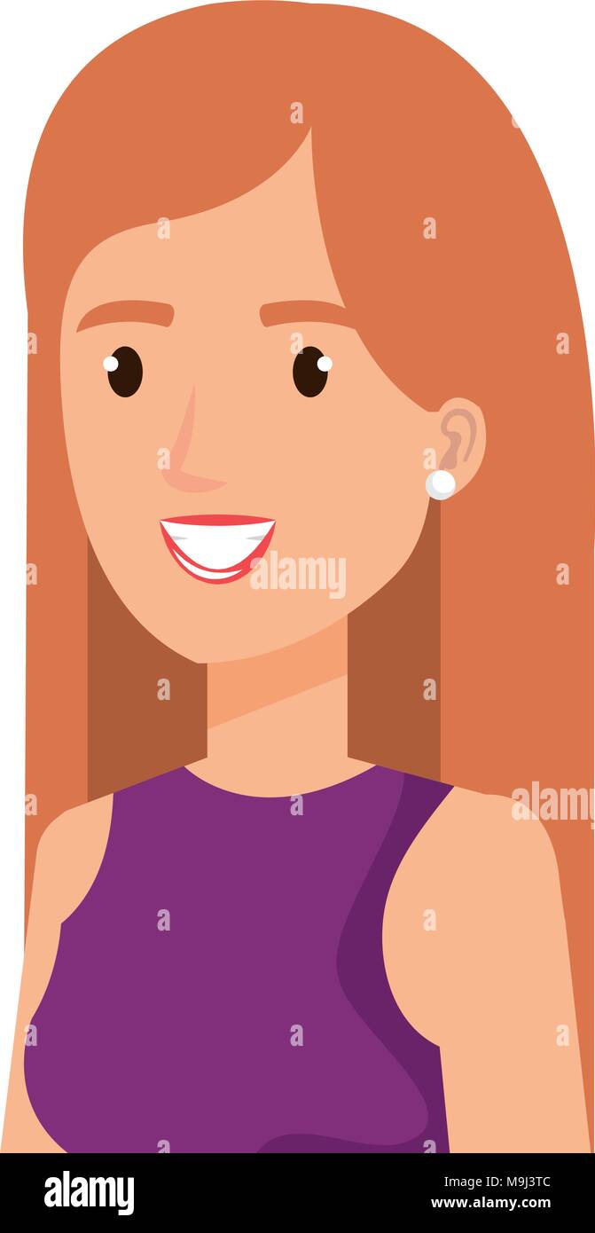 beautiful woman avatar character Stock Vector Image & Art - Alamy