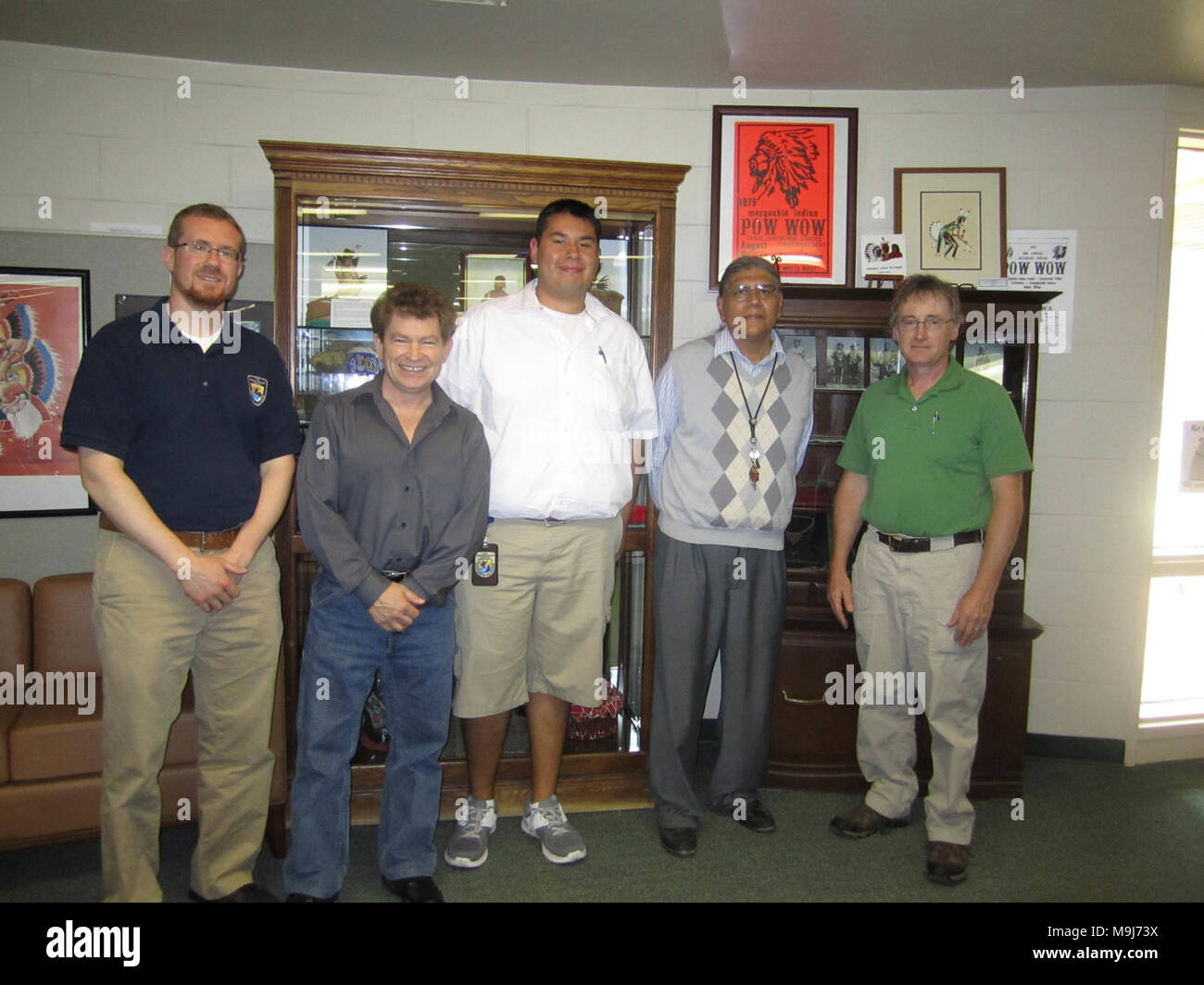 Sac and Fox Historic Museum Stock Photo Alamy