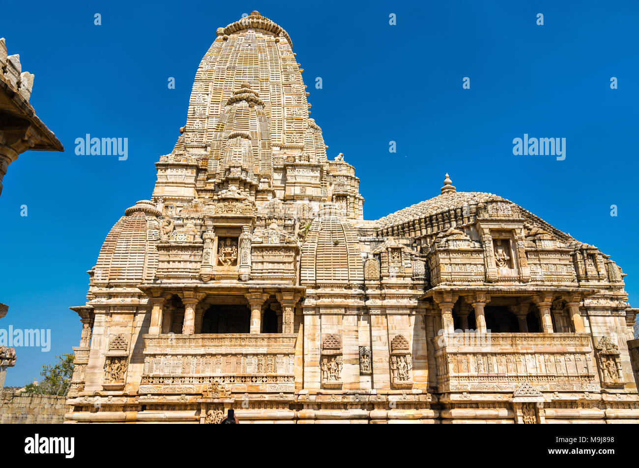 Meera Temple at Chittor Fort. Rajasthan, India Stock Photo - Alamy