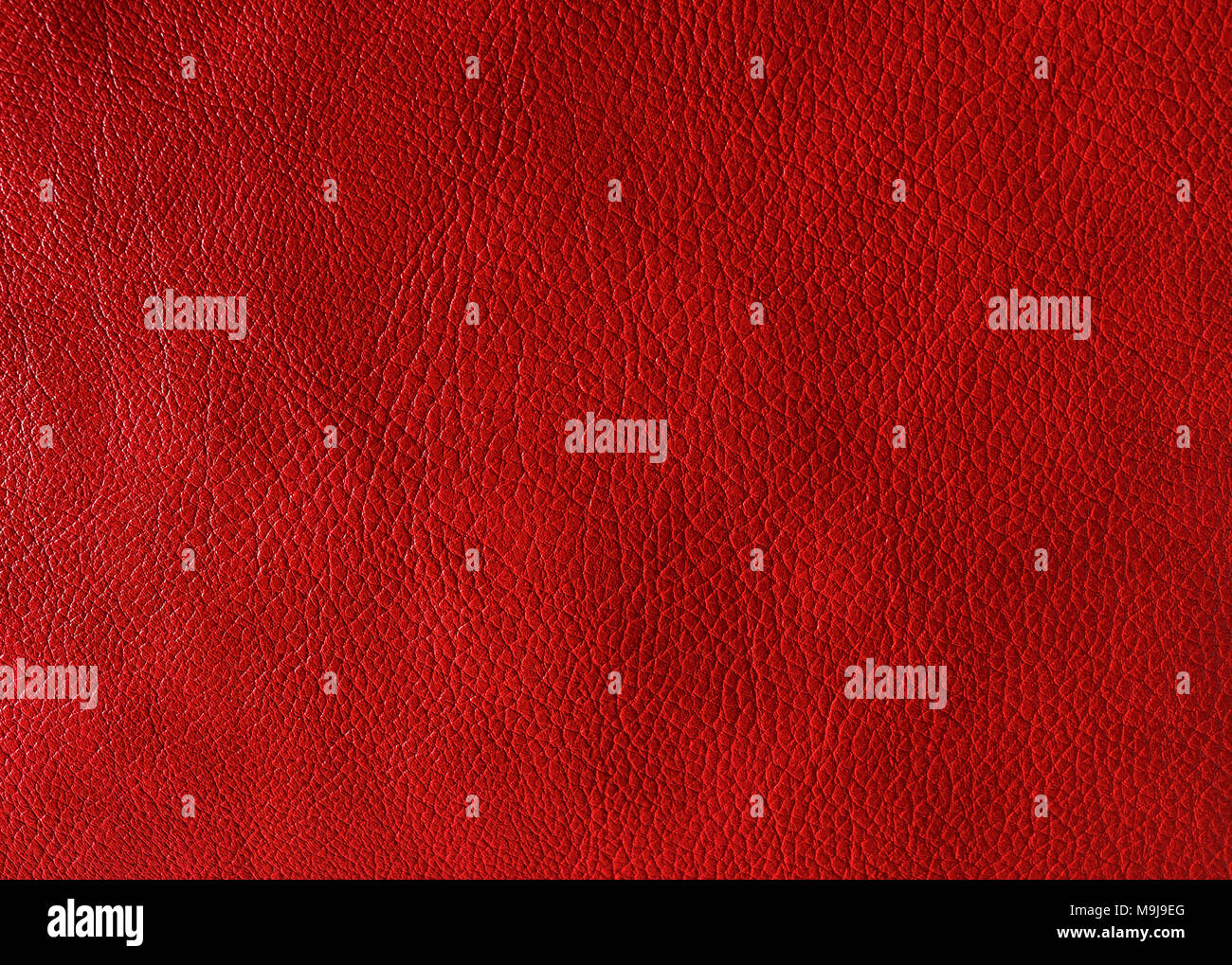 Red leather texture. May used as background. Stock Photo