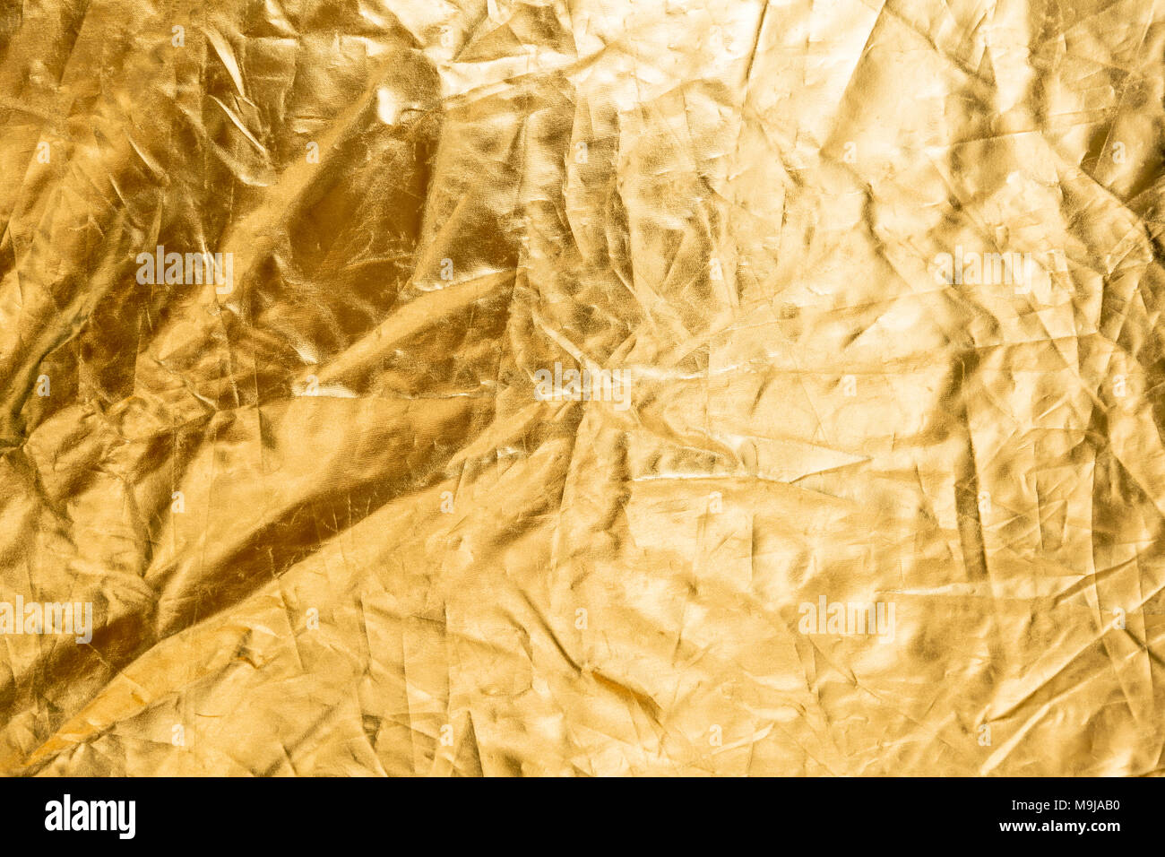 Gold foil texture background Stock Photo