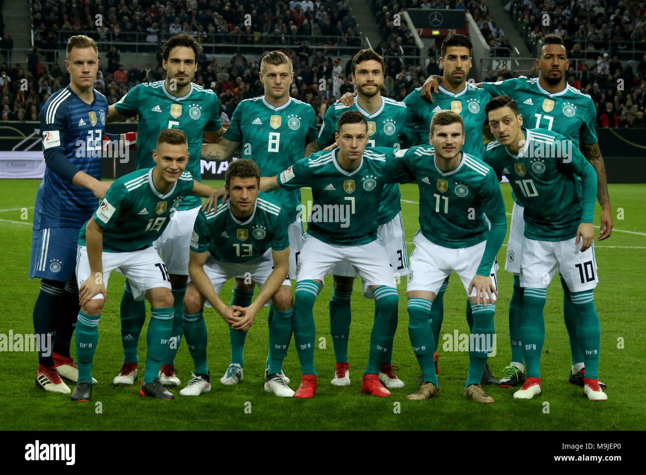 Esprit Arena, Dusseldorf, Germany. 23rd Mar, 2018. International