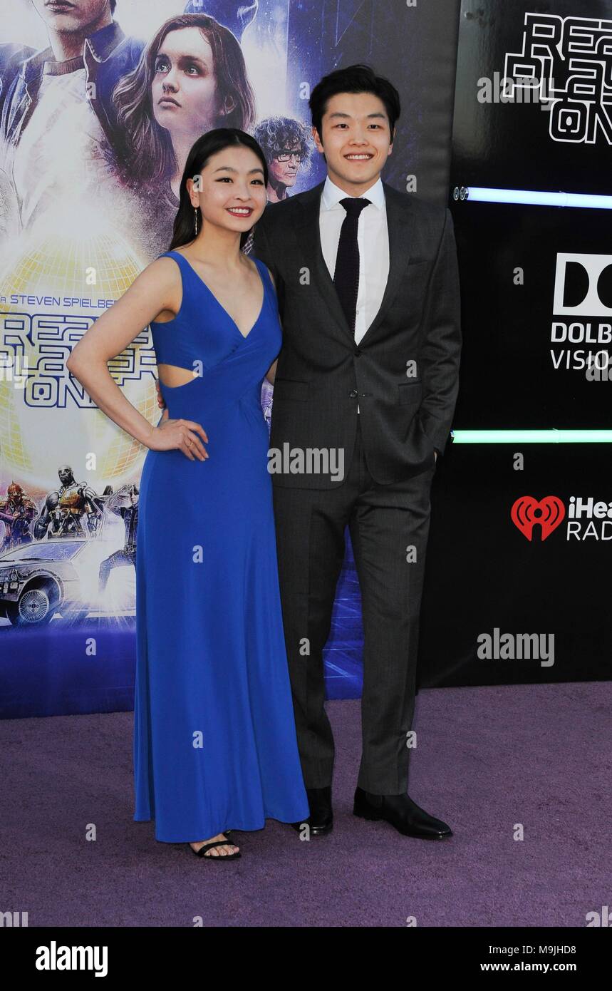 Los Angeles, CA, USA. 26th Mar, 2018. Alex Shibutani, Maia Shibutani at