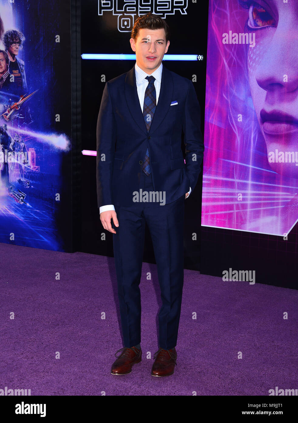 Tye Sheridan attends the Ready Player One party hosted by IMDb and News  Photo - Getty Images