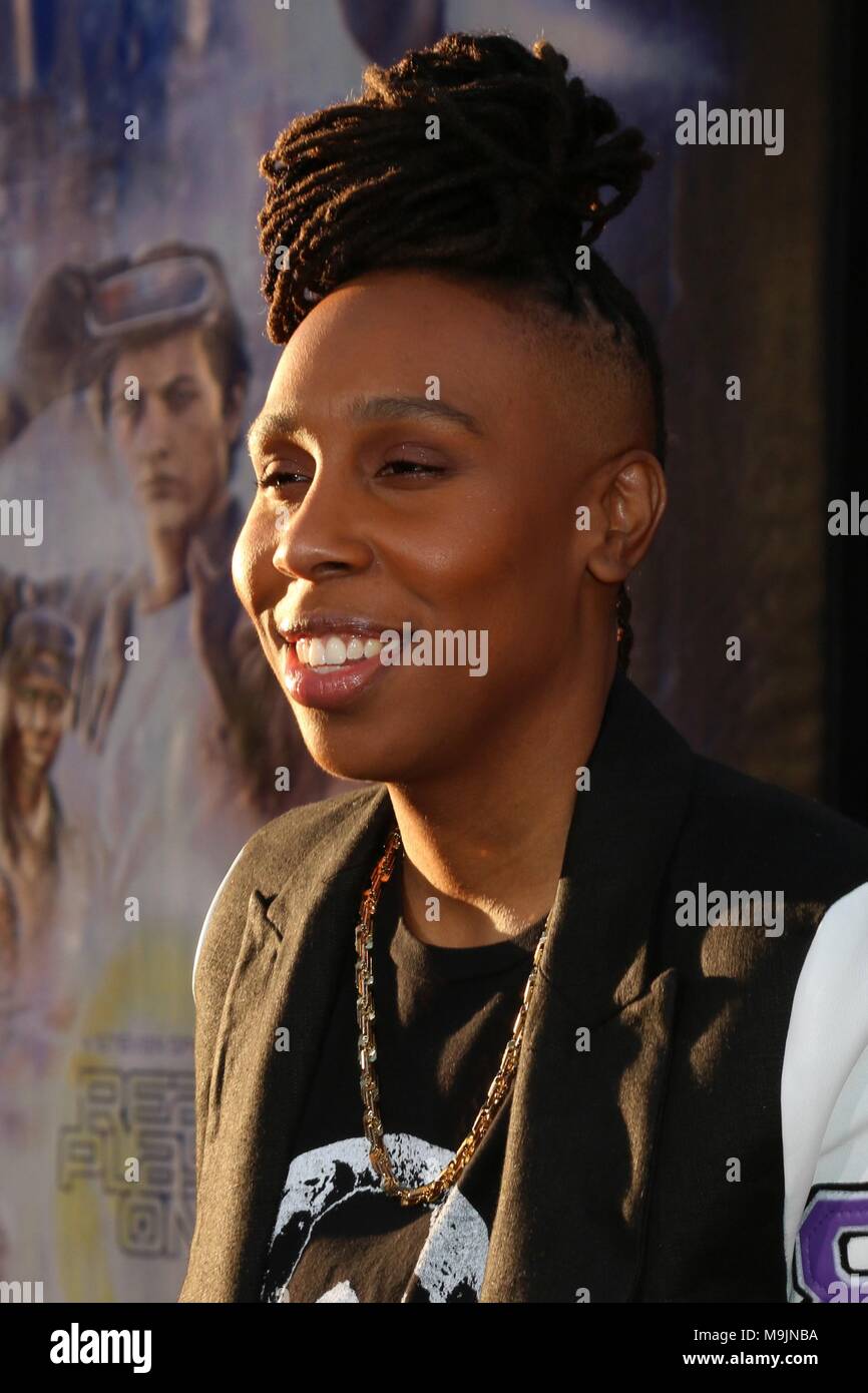 Los Angeles, CA, USA. 26th Mar, 2018. Lena Waithe at arrivals for READY PLAYER ONE Premiere, Dolby Theatre, Los Angeles, CA March 26, 2018. Credit: Priscilla Grant/Everett Collection/Alamy Live News Stock Photo