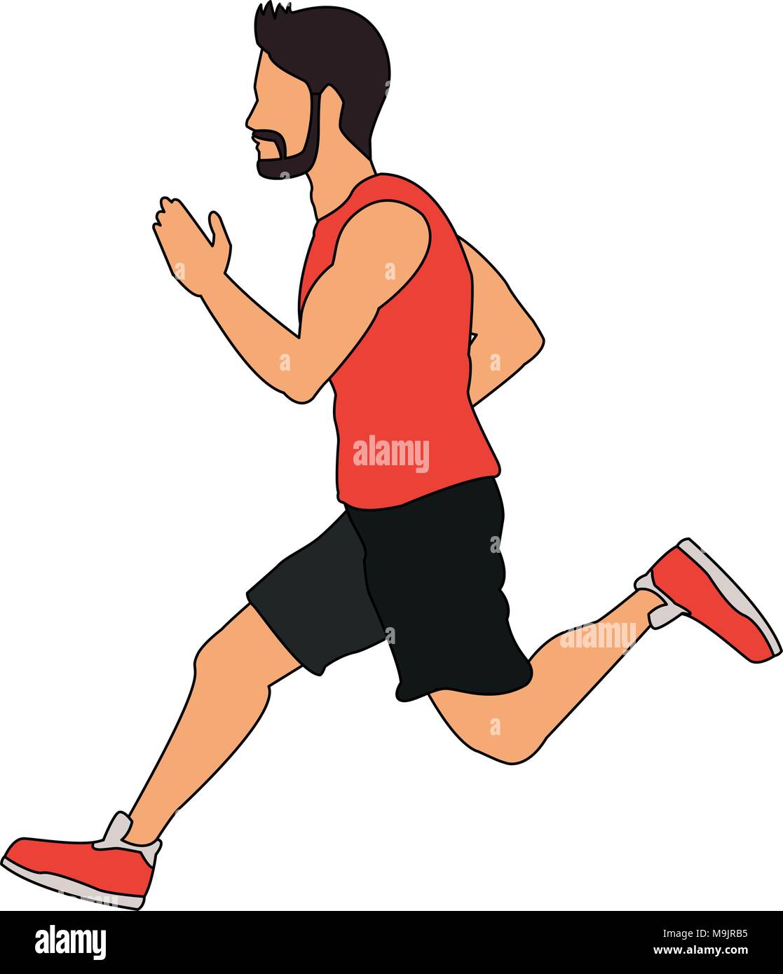 Fitness man running cartoon vector illustration graphic design Stock Vector Image & Art - Alamy Fitness man running cartoon vector illustration graphic design Stock Vector Image & Art - Alamy