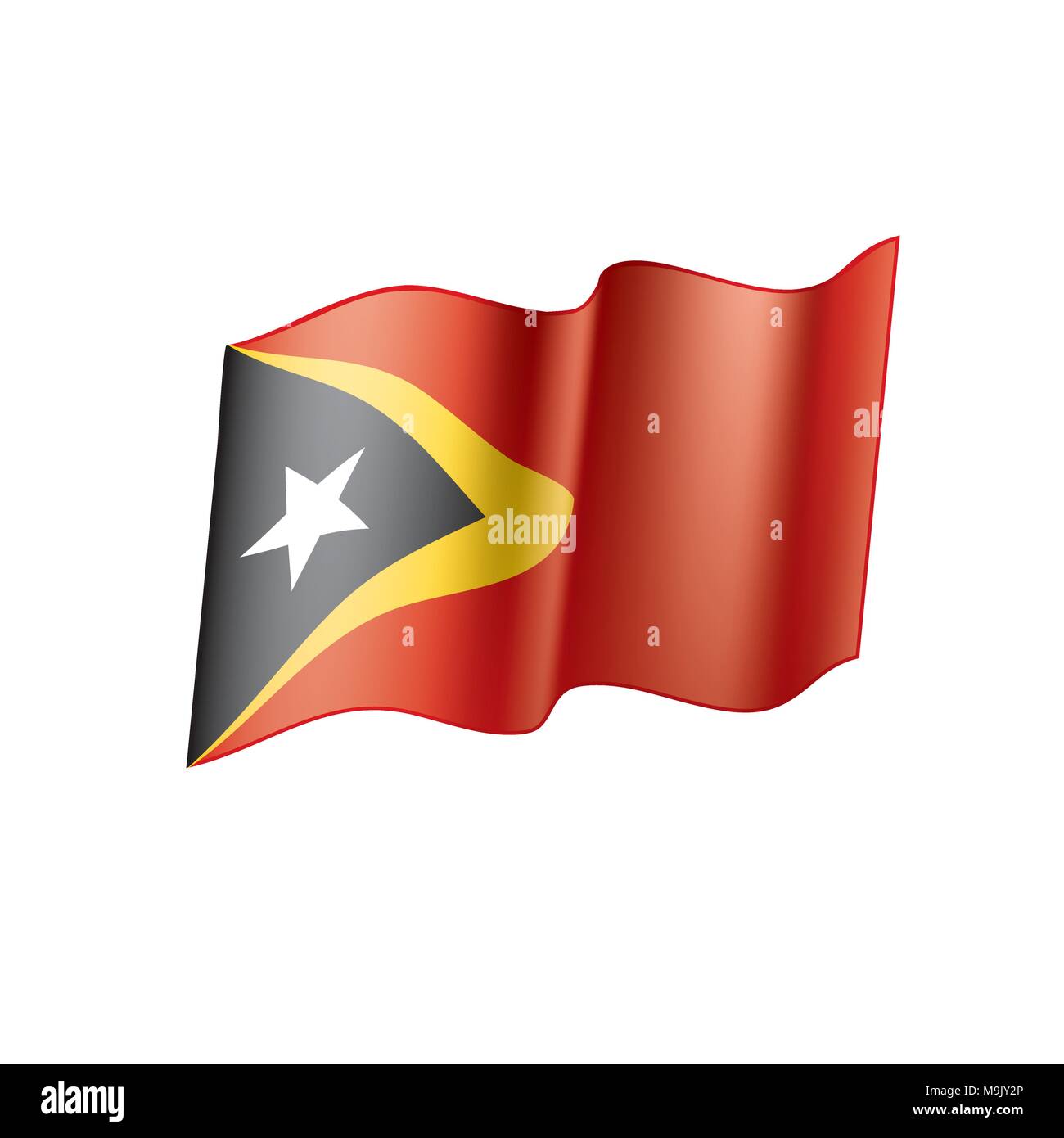 east timor flag, vector illustration Stock Vector Image & Art - Alamy