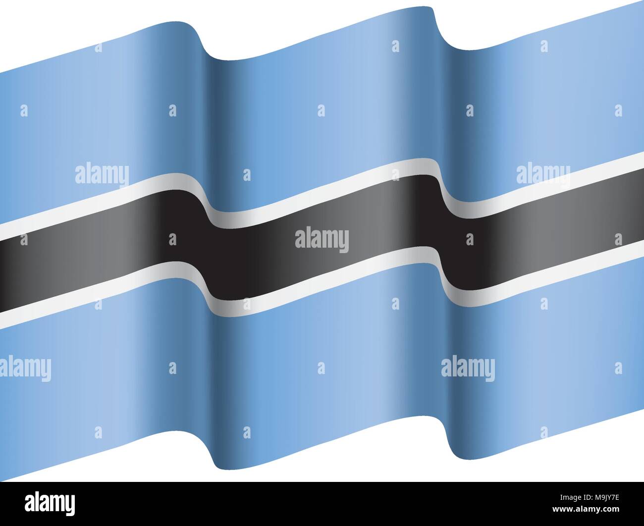 botswana-official-flag-stock-vector-images-alamy