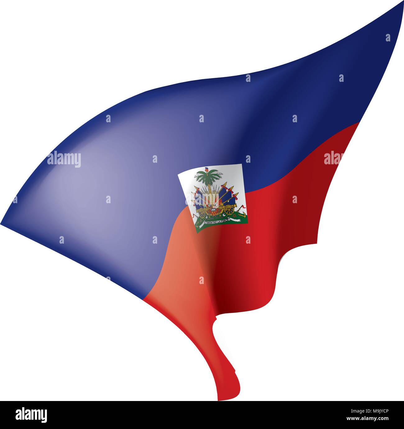 Flag of the republic of haiti Stock Vector Images - Alamy