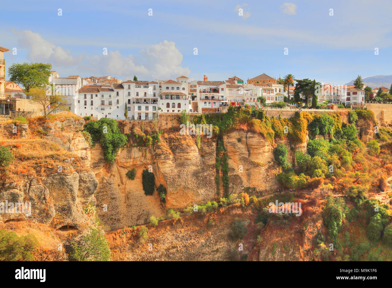 Ronda, Famous Puente Nuevo Bridge's Arch Stock Photo Alamy