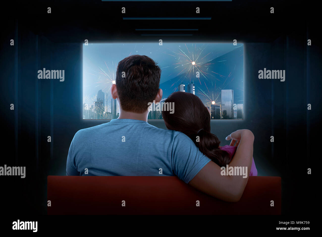 Happy young chinese woman watching hi-res stock photography and images ...