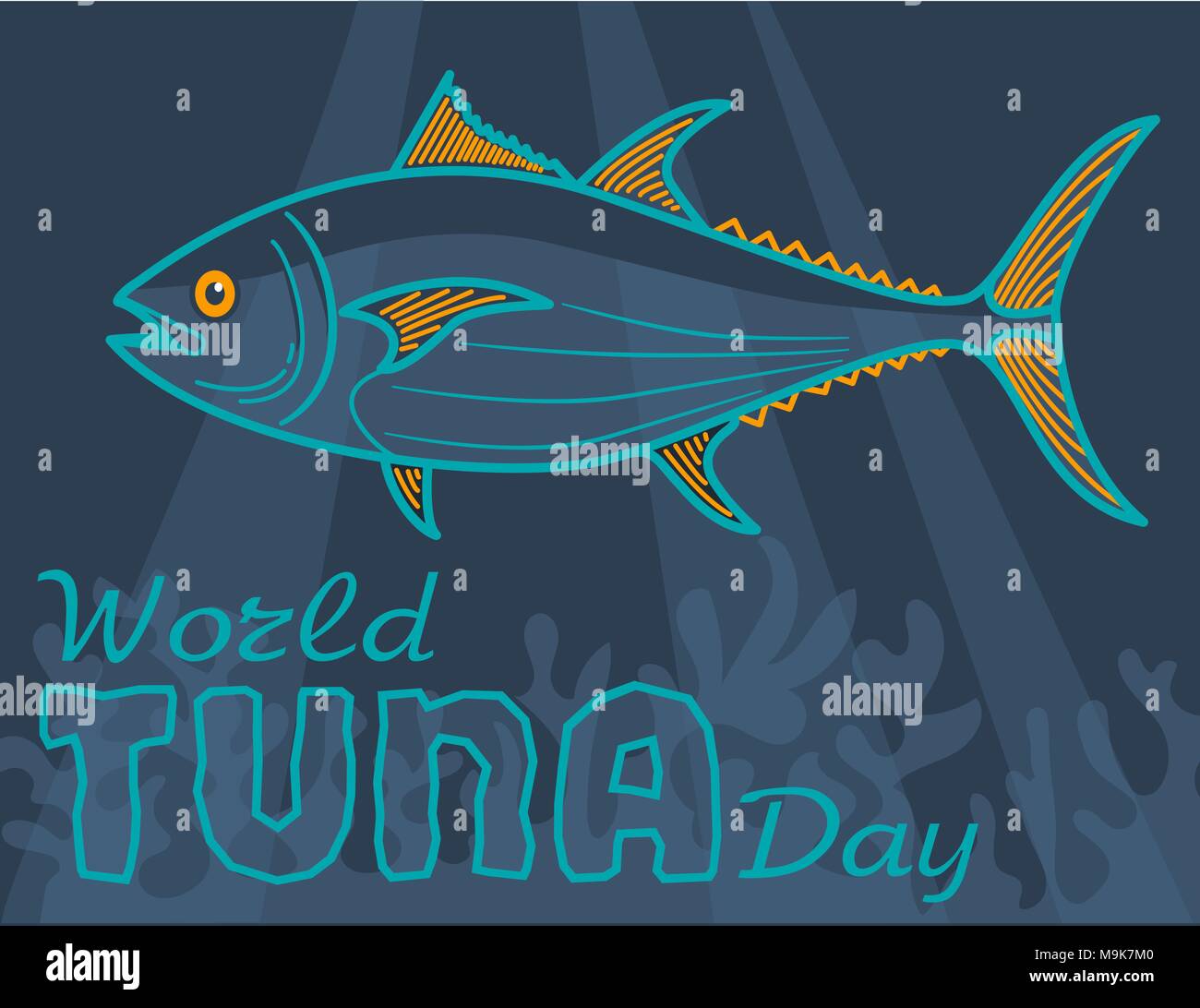 Tuna day Stock Vector Images - Alamy