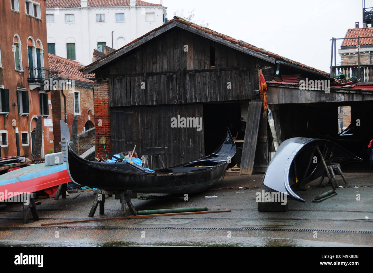 Gondolas of Venice Stock Photo - Alamy