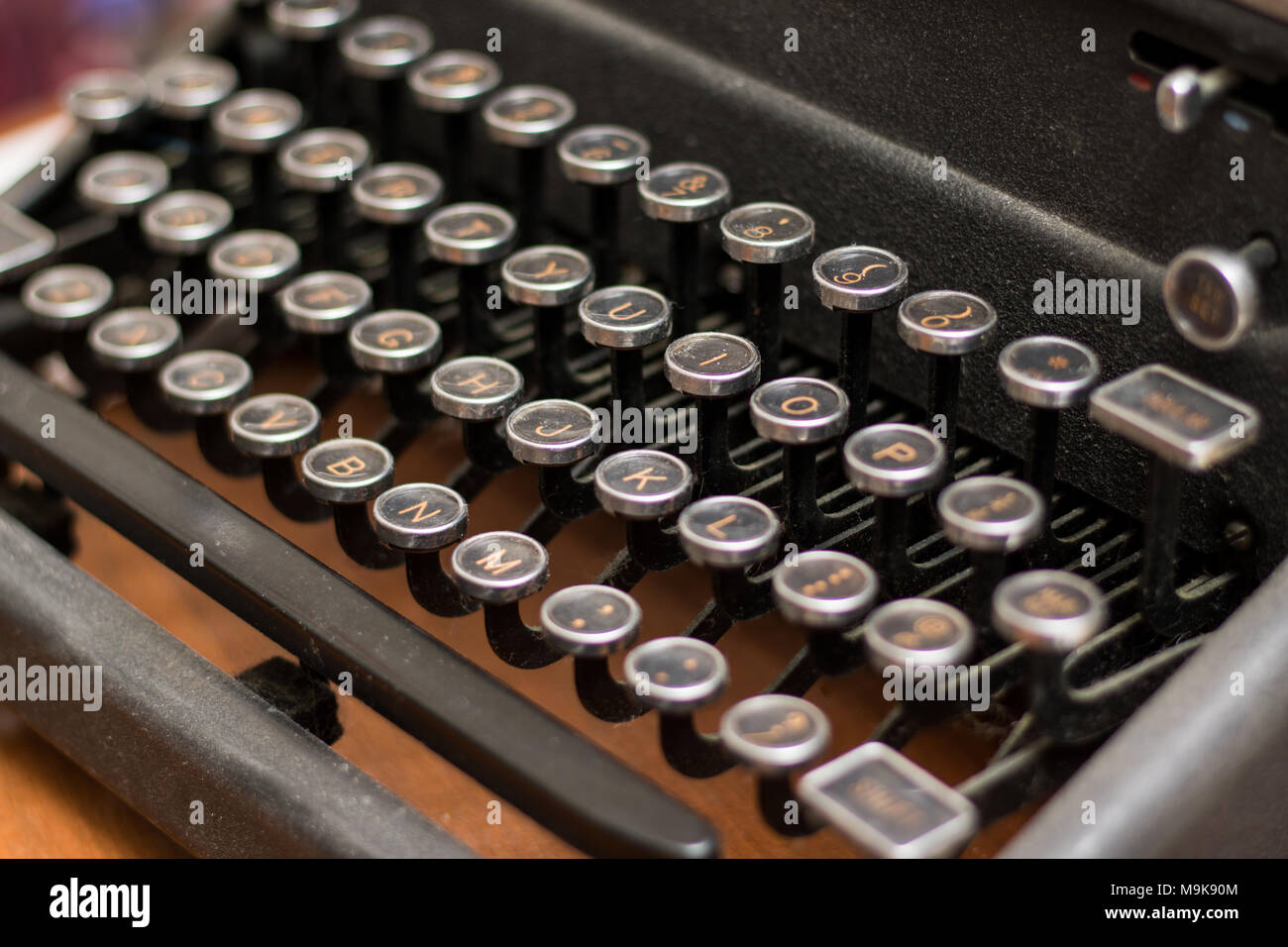 antique vintage typewriter Stock Photo