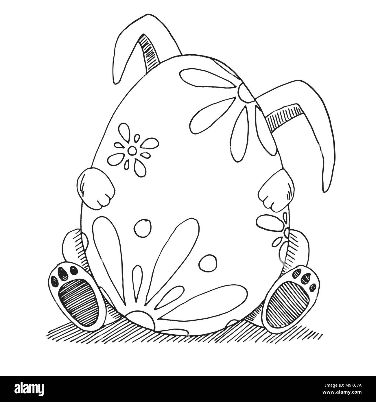 Page 2 | Easter Bunny Black White Images - Free Download on Freepik