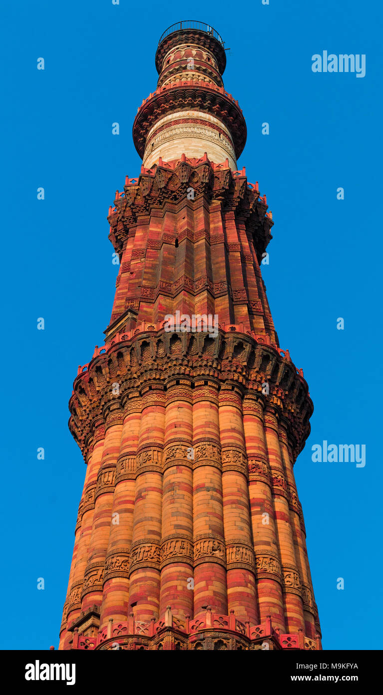 Qutub Minar, New Delhi, India Stock Photo