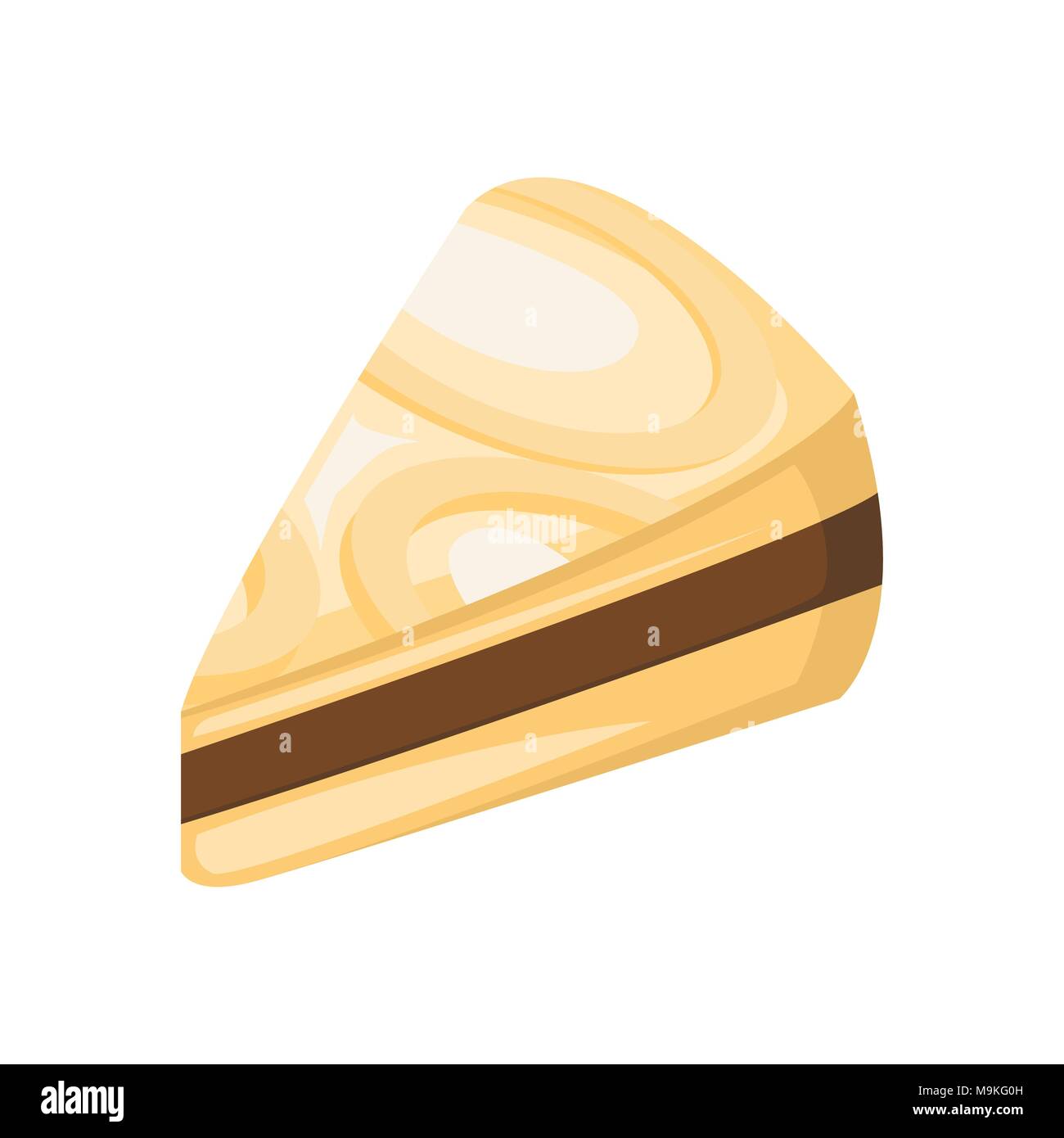 Delicious Cheese Marble Cake Slice Vector Illustration Graphic Design Stock  Vector Image & Art - Alamy