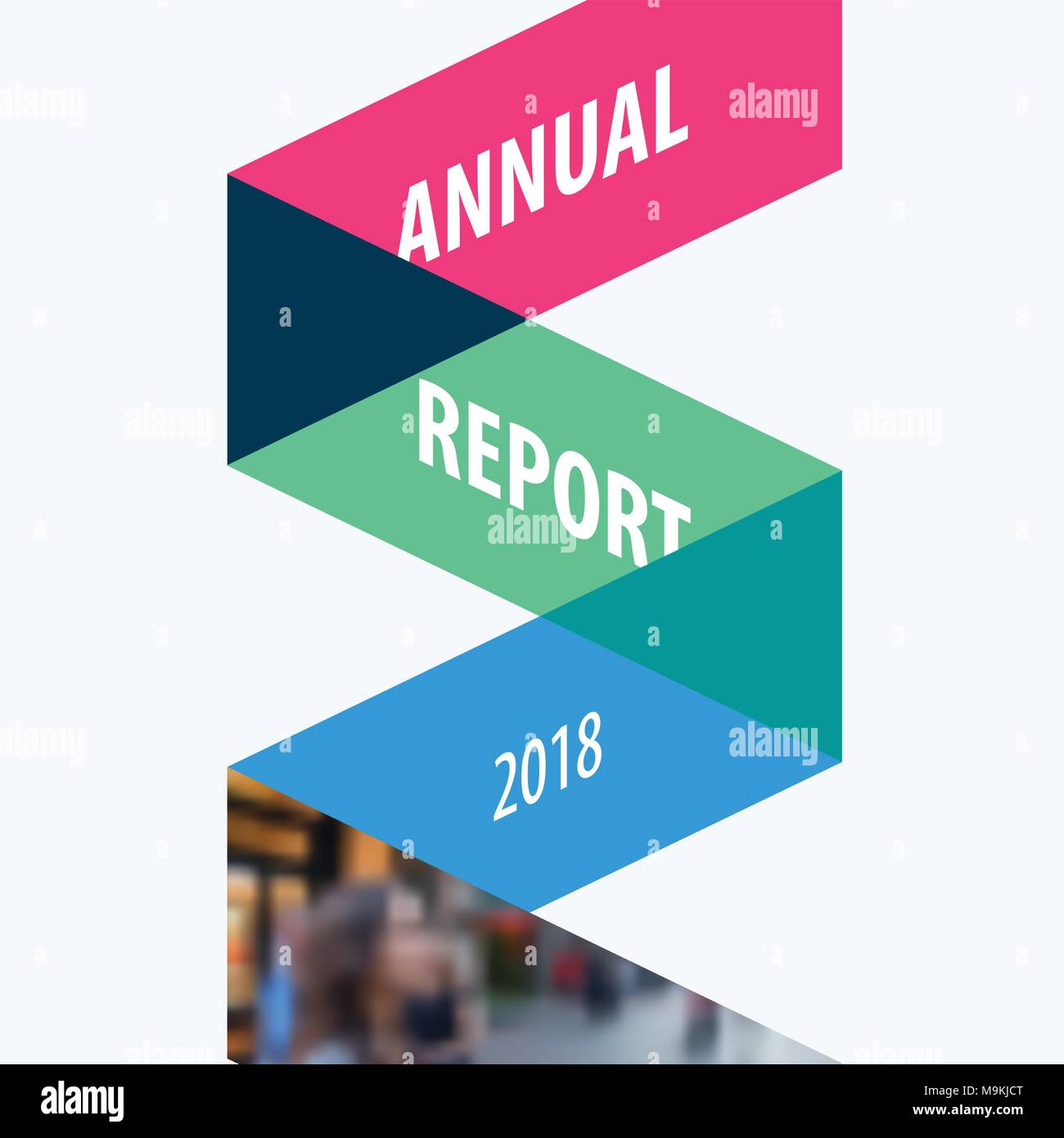 Business design of abstract vector elements for graphic template ...