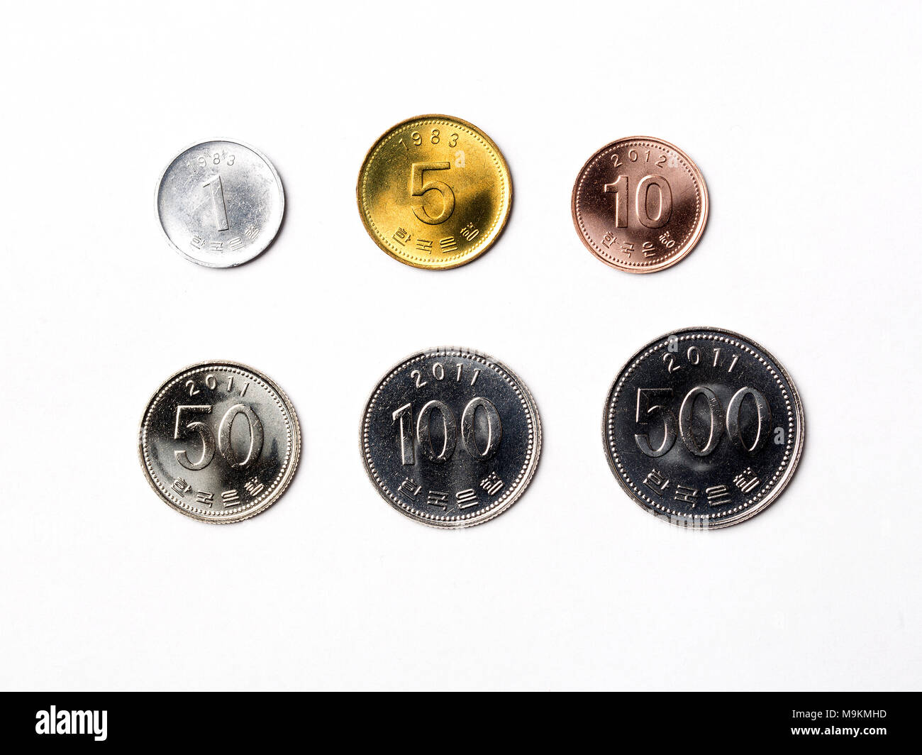 South korea coin hires stock photography and images Alamy