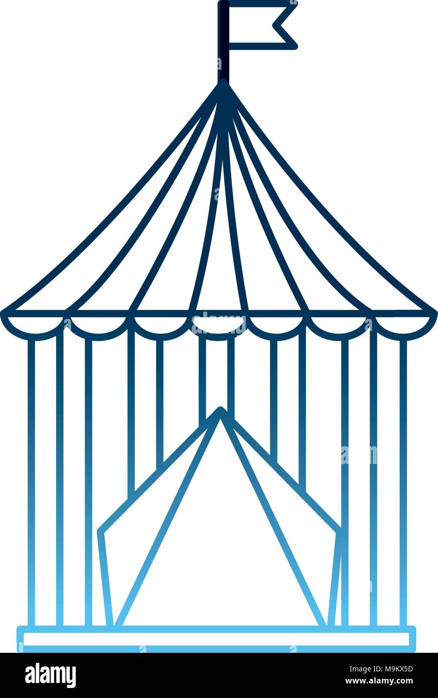 carnival circus tent flag striped image Stock Vector Image & Art - Alamy