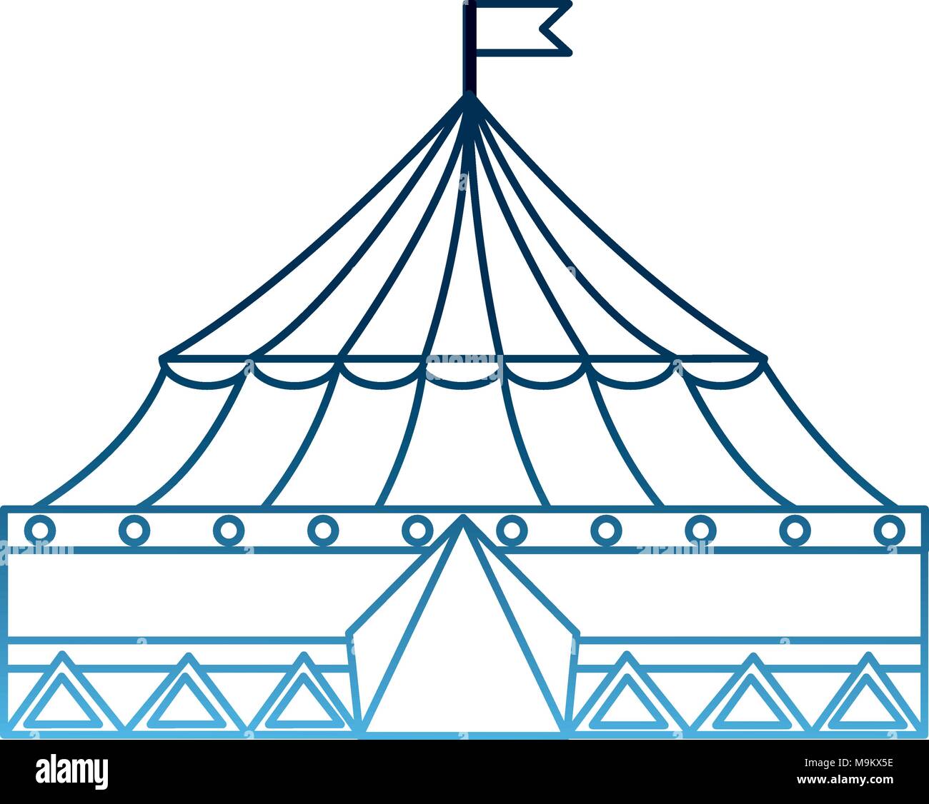 carnival circus tent flag striped image Stock Vector Image & Art - Alamy