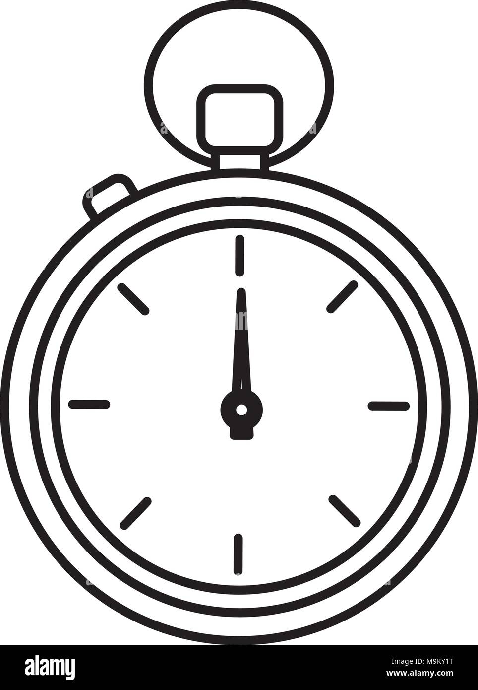 chronometer timer sport counter image Stock Vector Image & Art - Alamy