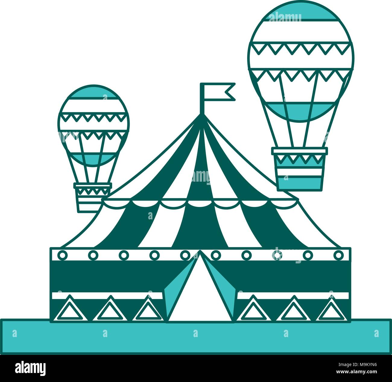 Big tent Stock Vector Images - Alamy
