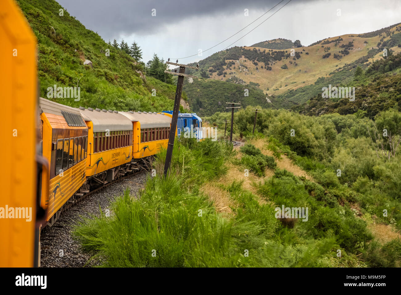 Departing from Dunedin’s beautiful railway station