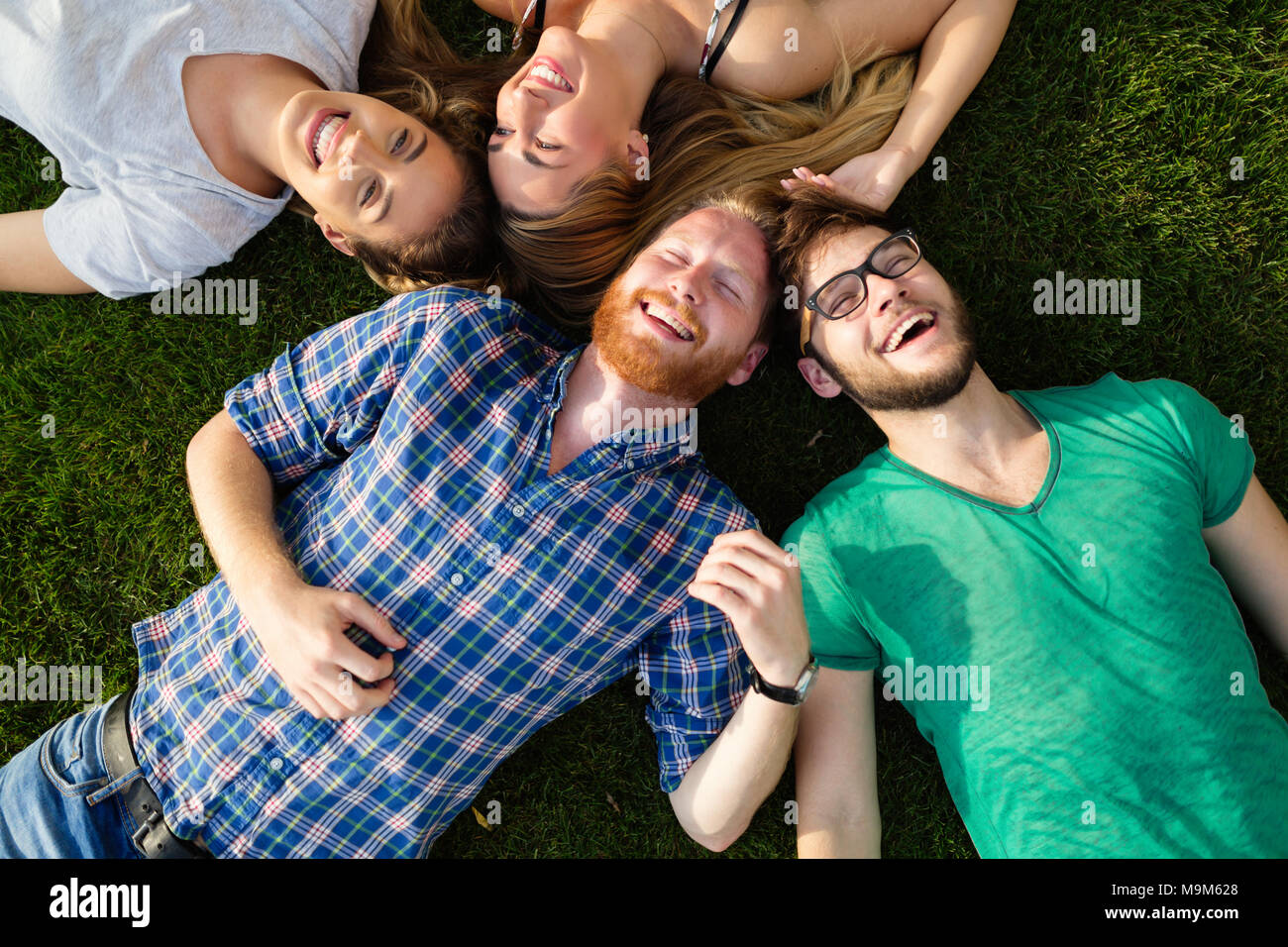 Diverse group happy boys on hi-res stock photography and images - Alamy