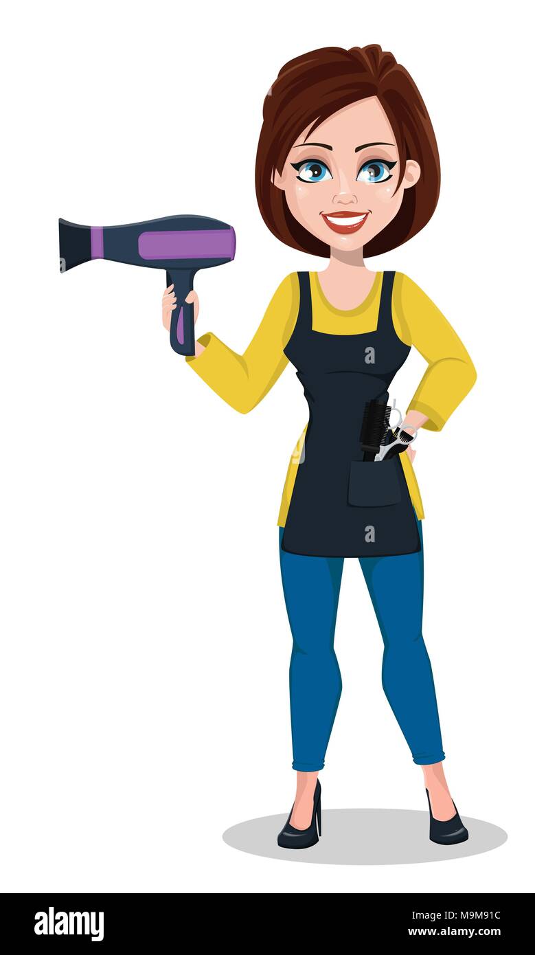 hair stylist images cartoon: A Cut Above the Rest in Visuals