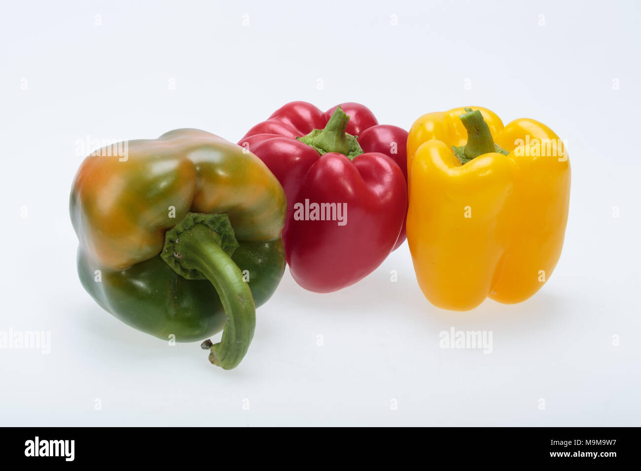sweet pepper isolated on white background Stock Photo - Alamy