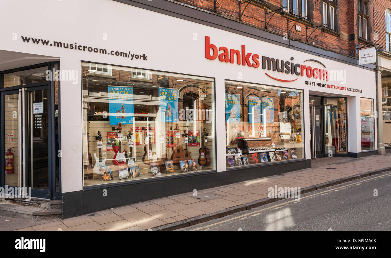 Banks Music Room in York,North Yorkshire,England,UK Stock Photo