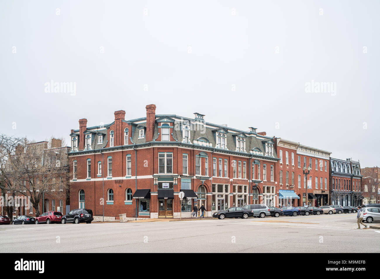 Commercial buildings in the Lafayette Square neighborhood Stock Photo