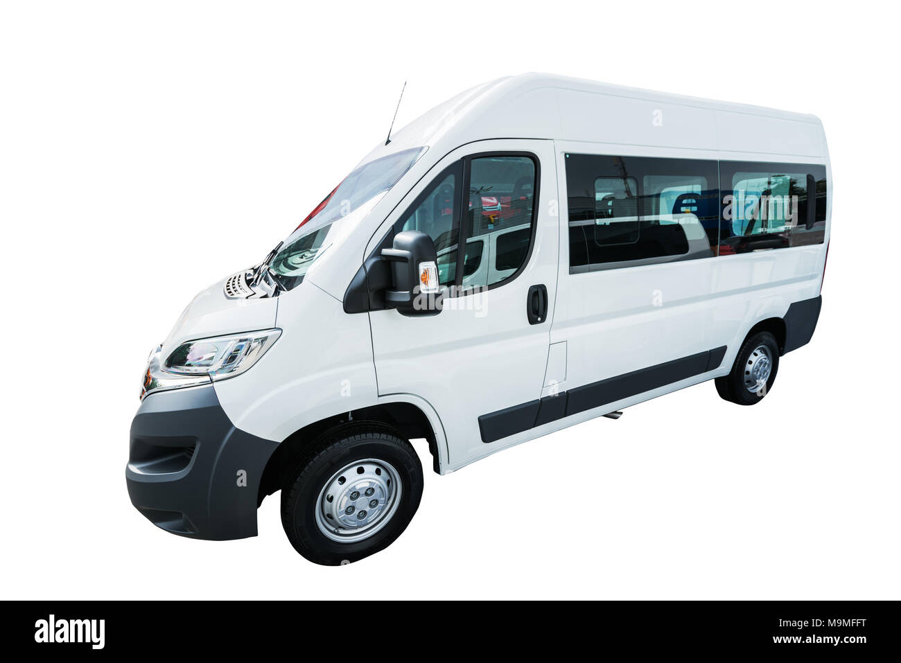 File Bus Auto Modern auto bus isolated with clipping path. Passenger urban transport ...