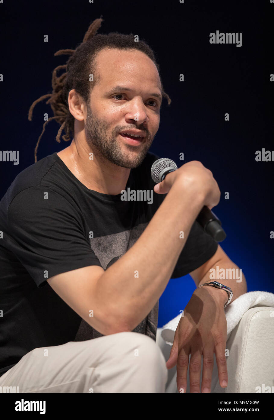 Savion Glover American tap dancer, actor, and choreographer attends the Cannes Lions Festival, June 20 2017 © ifnm Stock Photo