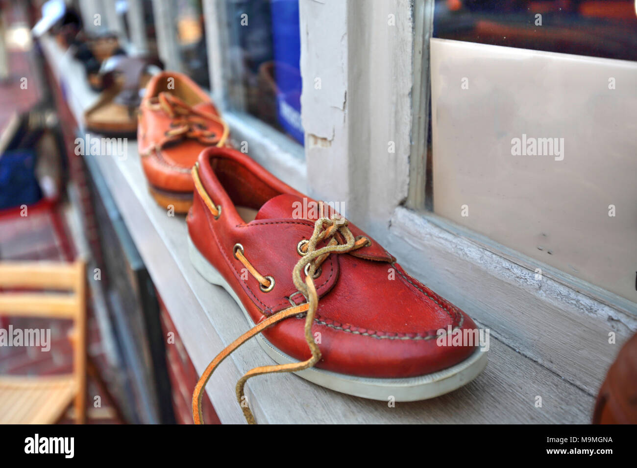 Famous Boston Shoes on sale Stock Photo Alamy