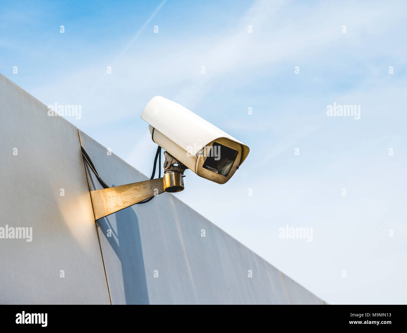 Surveillance camera, video surveillance, Hamburg, Germany Stock Photo
