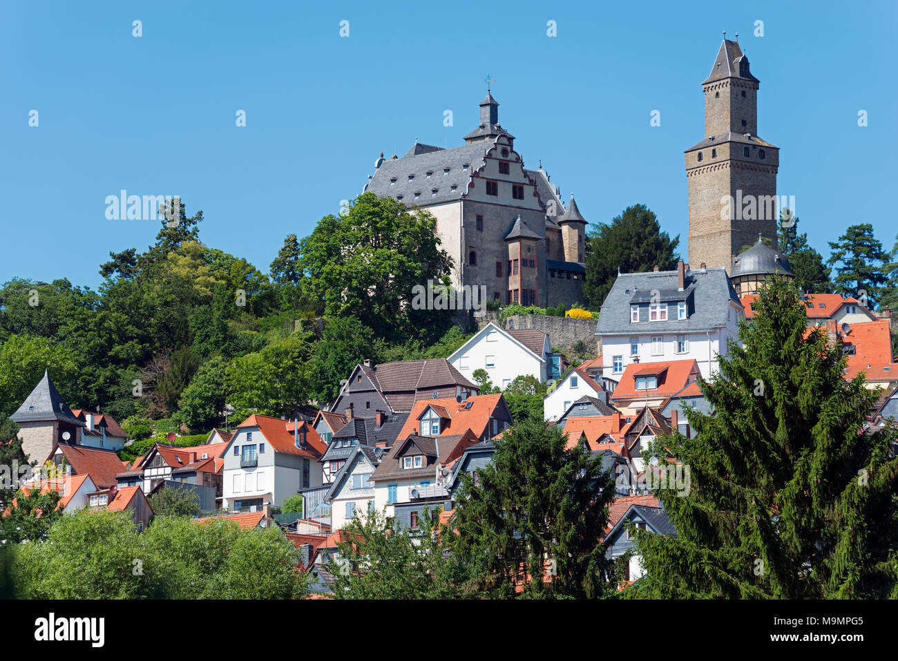 Castle Kronberg, Kronberg in Taunus, Hesse, Germany Stock Photo Alamy