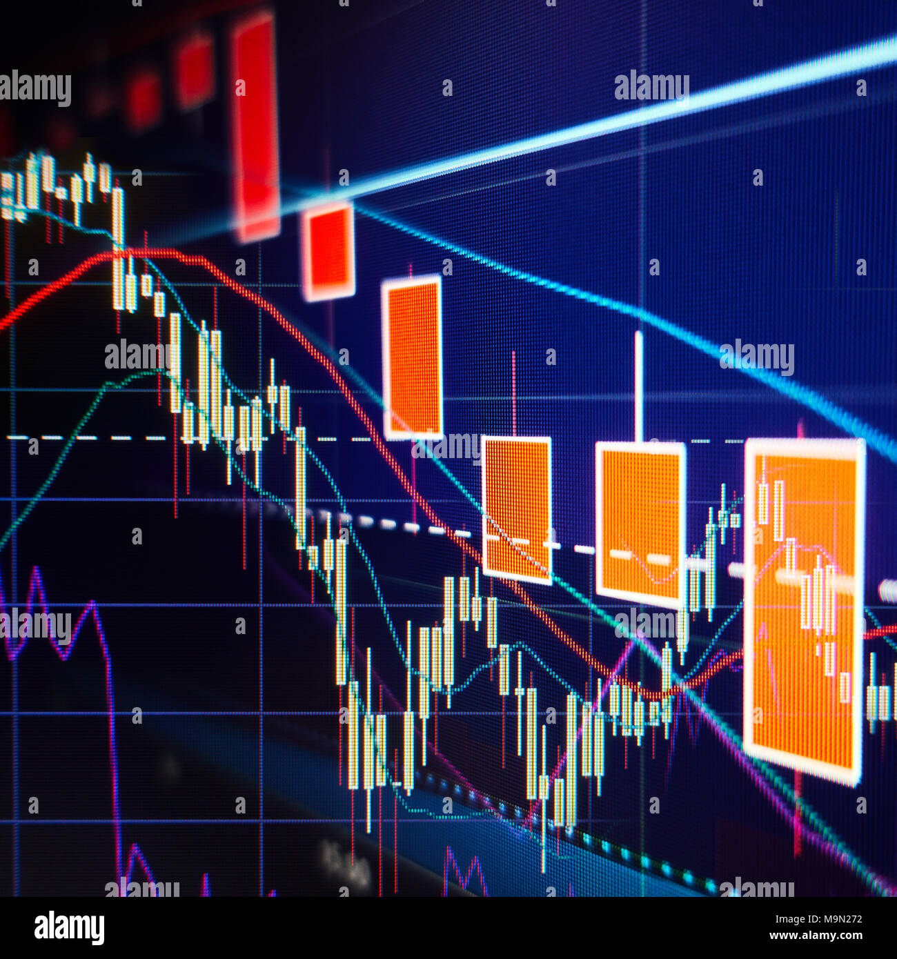 Market Falling High Resolution Stock Photography and Images Alamy