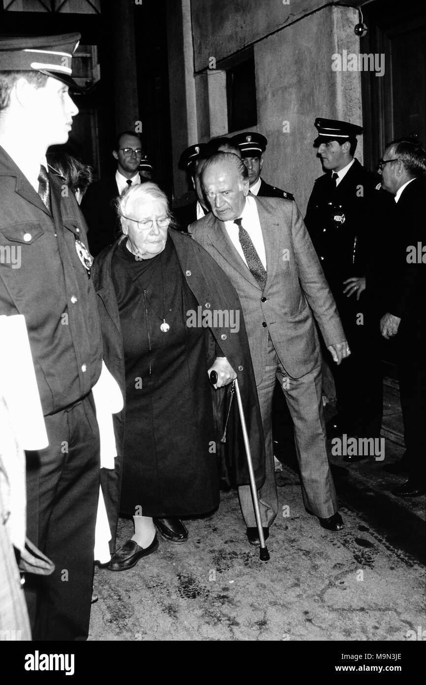 Nazi executioner Klaus Barbie trial, Lyon, France Stock Photo - Alamy