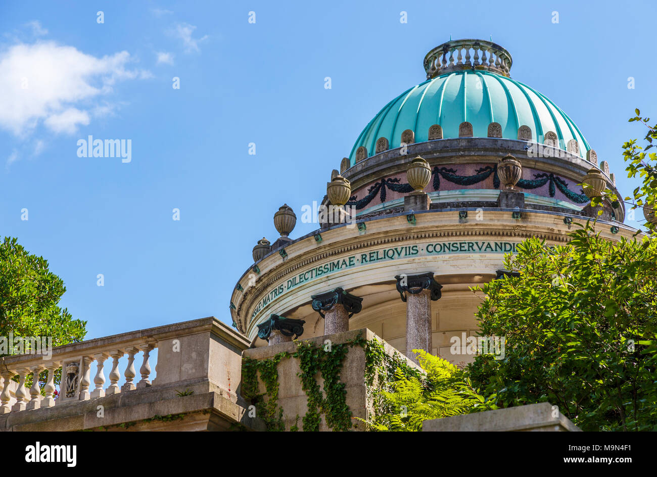 Mausoleum of the Duchess of Kent (Queen Victoria's mother Victoria of Saxe-Coburg-Saalfeld) in the grounds of Frogmore House, Frogmore Estate, Windsor Stock Photo