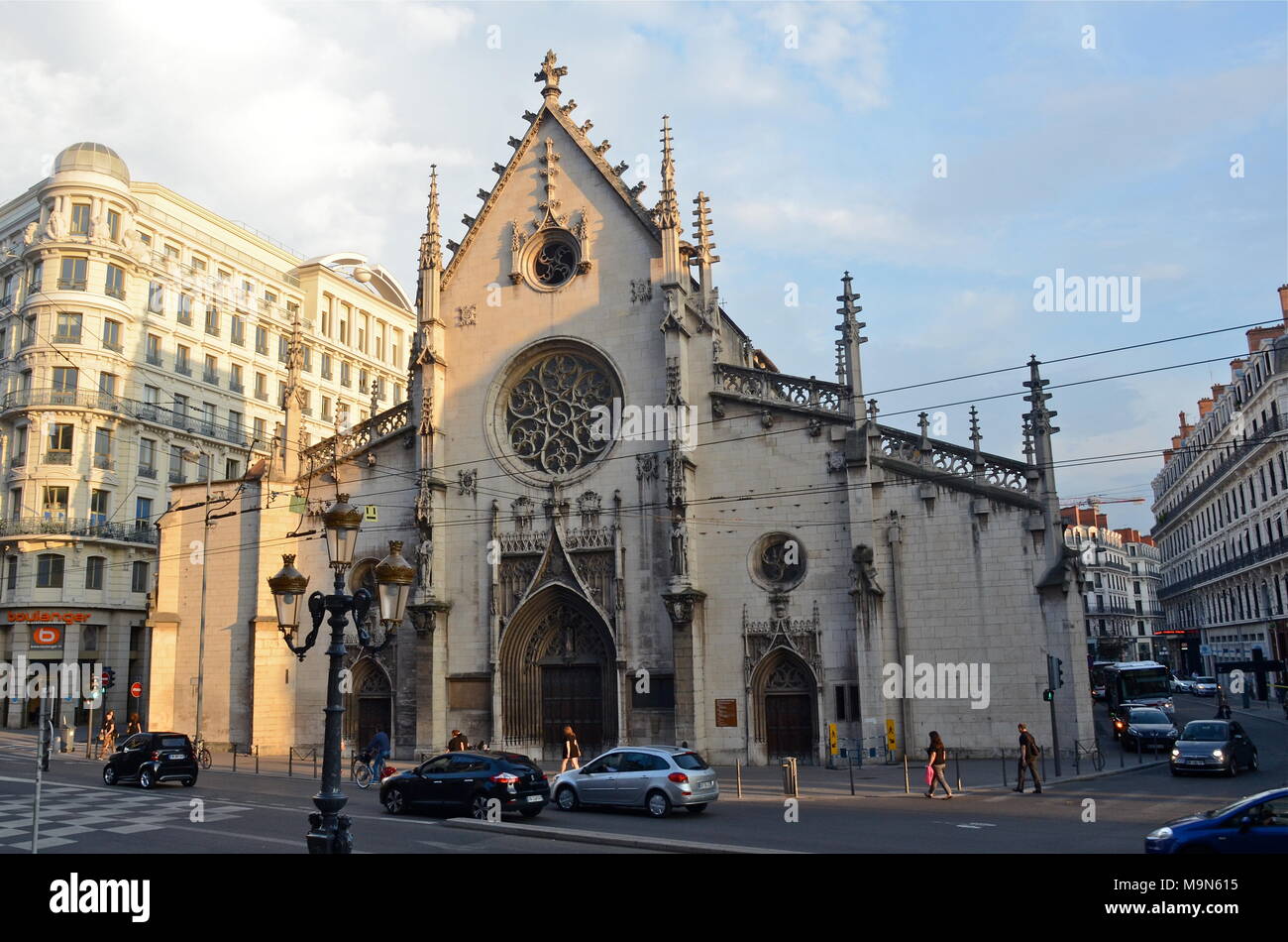 SaintBonaventure church, Lyon, France Stock Photo Alamy