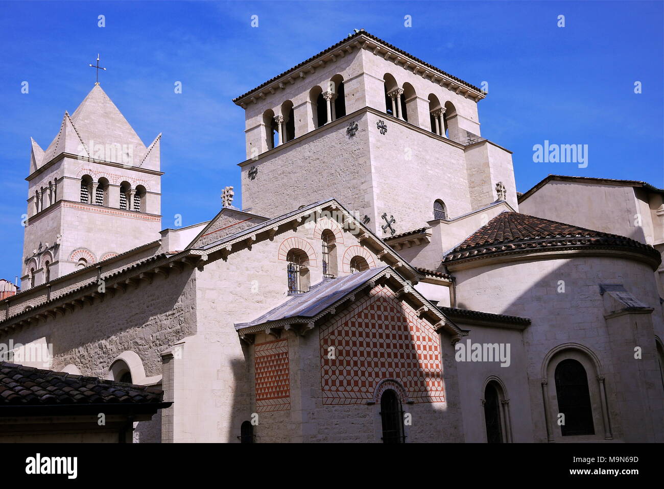 Ainay Basilica, Lyon, France Stock Photo