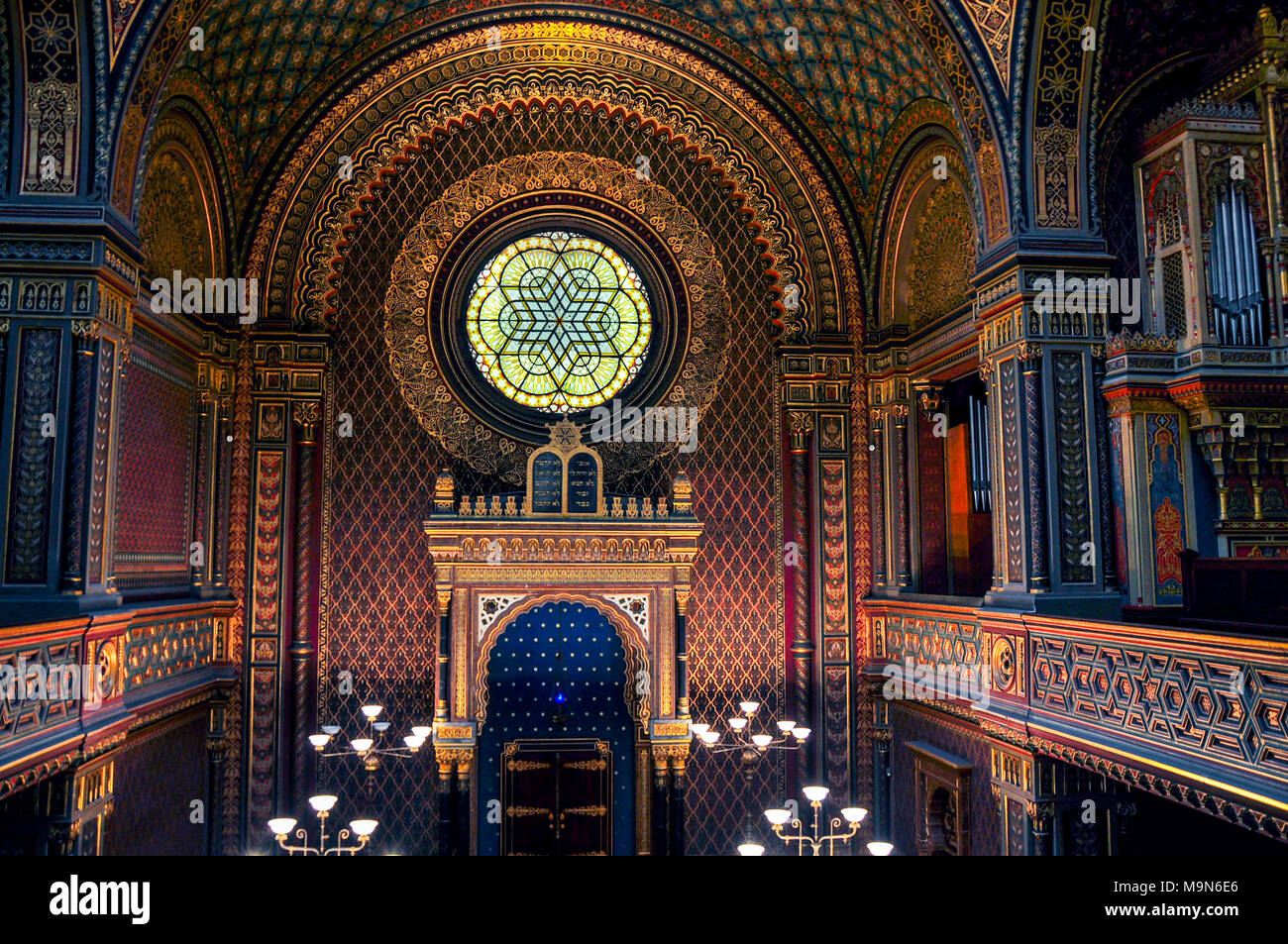 spanish synagogue Stock Photo