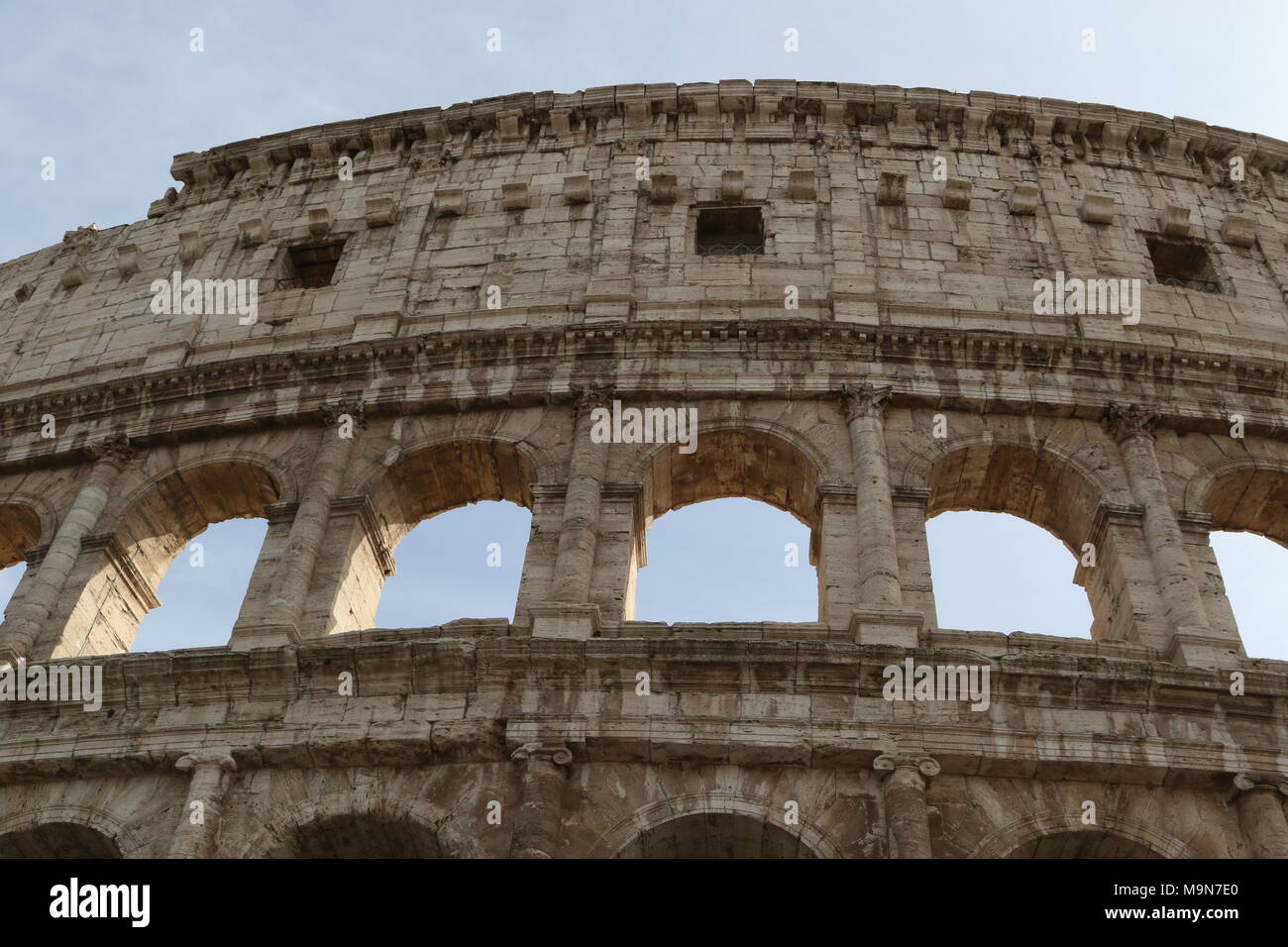Colosseum in Rome, Italy, March 2018 Stock Photo