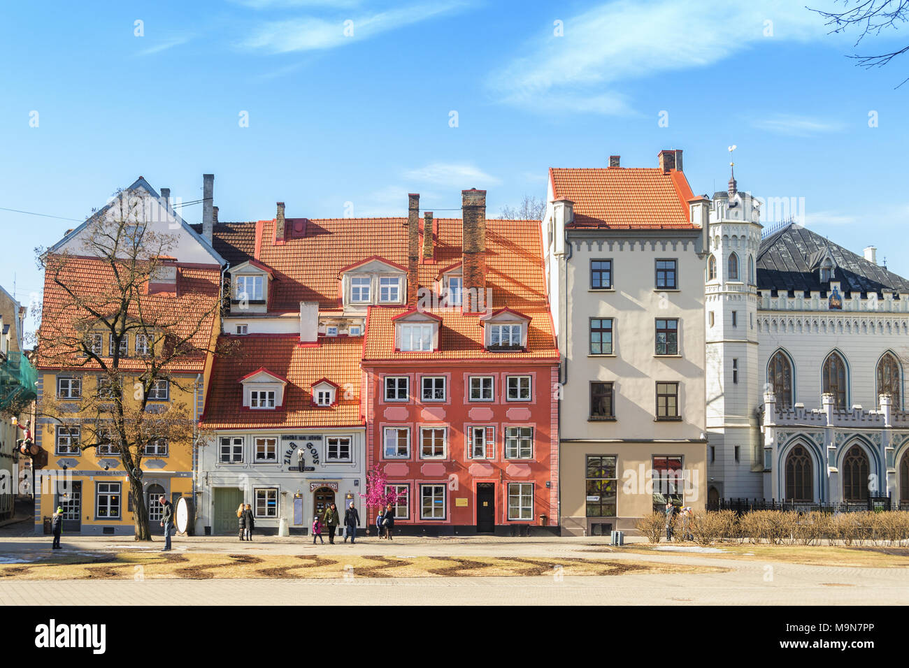 Old town of riga hi-res stock photography and images - Alamy