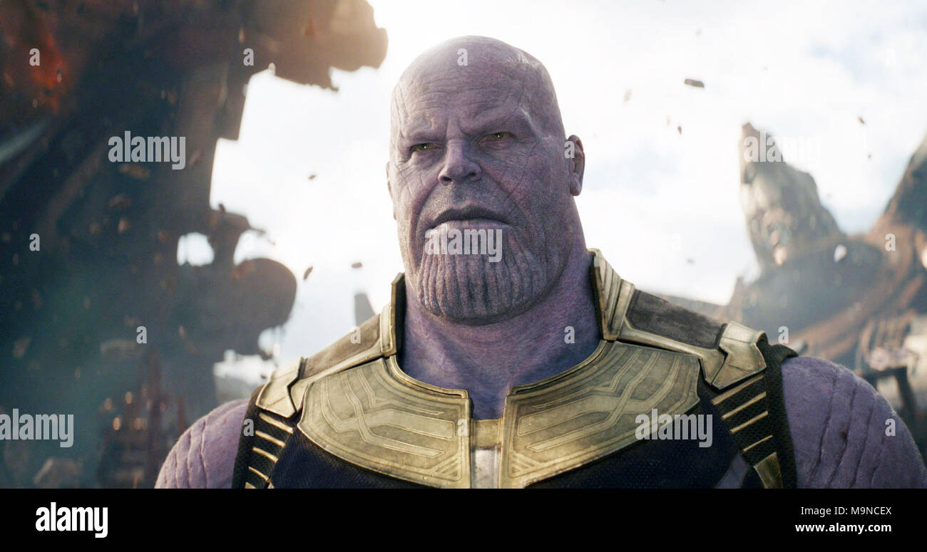 AVENGERS: INFINITY WAR, Josh Brolin (as Thanos), 2018. ©Marvel/©Walt ...